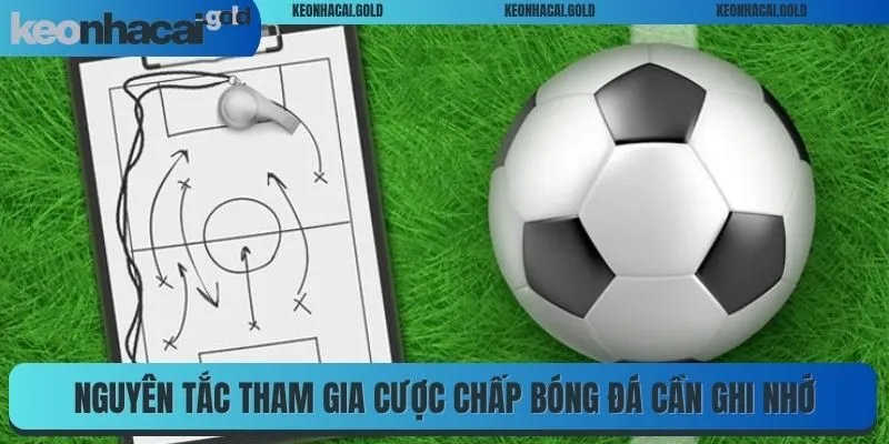 Nguyên tắc tham gia cược chấp bóng đá cần ghi nhớ