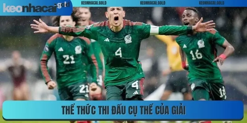 Thể thức thi đấu cụ thể của giải